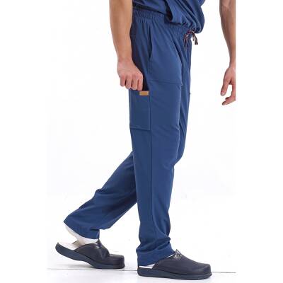 BRLMEDİMEN | TEK ALT Özel Cep Ve Dikişli Likralı Erkek Cerrahi Pantolon - 9