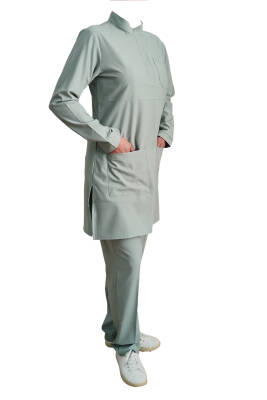 BRL TESETTÜR PANDA FLEX | Likralı Doktor & Hemşire Forması Unisex Cerrahi Takım - 23
