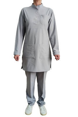 BRL TESETTÜR PANDA FLEX | Likralı Doktor & Hemşire Forması Unisex Cerrahi Takım - 45