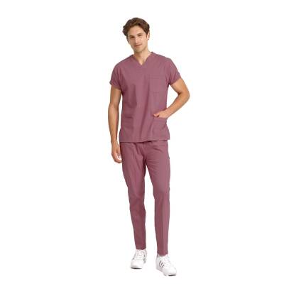 BRLSCRUBLE | Likralı Doktor Ve Hemşire Forması Unisex Cerrahi Takım - 5
