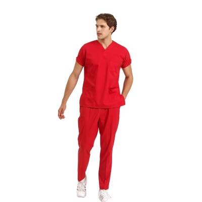 BRLSCRUBLE | Likralı Doktor Ve Hemşire Forması Unisex Cerrahi Takım - 16