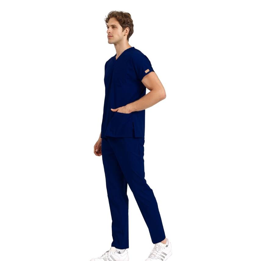 BRLSCRUBLE | Likralı Doktor Ve Hemşire Forması Unisex Cerrahi Takım - 18
