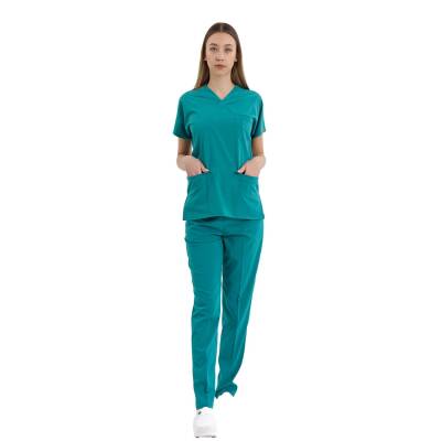 BRLSCRUBLE | Likralı Doktor Ve Hemşire Forması Unisex Cerrahi Takım - 22