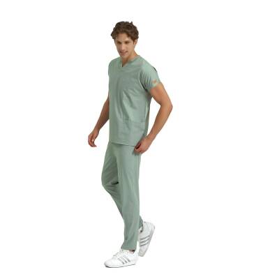 BRLSCRUBLE | Likralı Doktor Ve Hemşire Forması Unisex Cerrahi Takım - 24