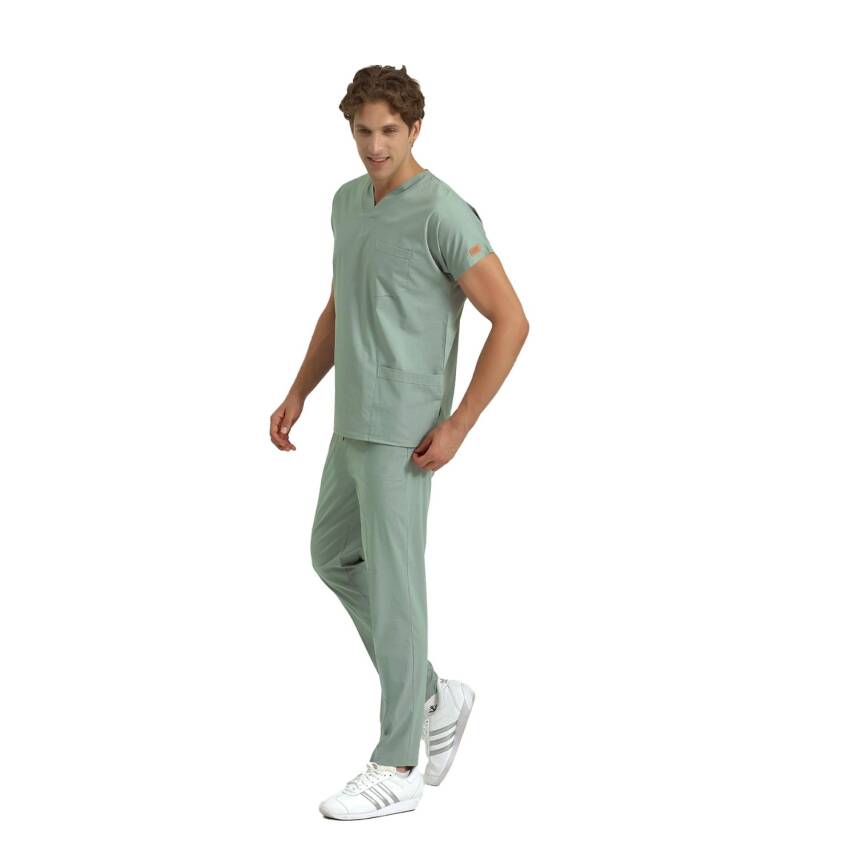 BRLSCRUBLE | Likralı Doktor Ve Hemşire Forması Unisex Cerrahi Takım - 24