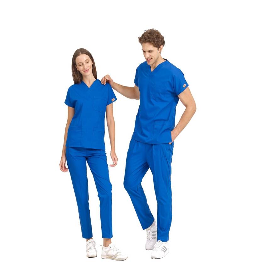 BRLSCRUBLE | Likralı Doktor Ve Hemşire Forması Unisex Cerrahi Takım - 26