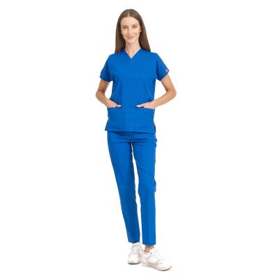 BRLSCRUBLE | Likralı Doktor Ve Hemşire Forması Unisex Cerrahi Takım - 27