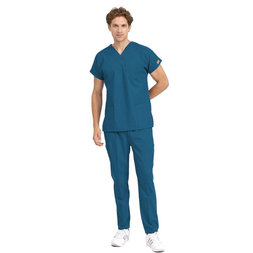 BRLSCRUBLE | Likralı Doktor Ve Hemşire Forması Unisex Cerrahi Takım - 29