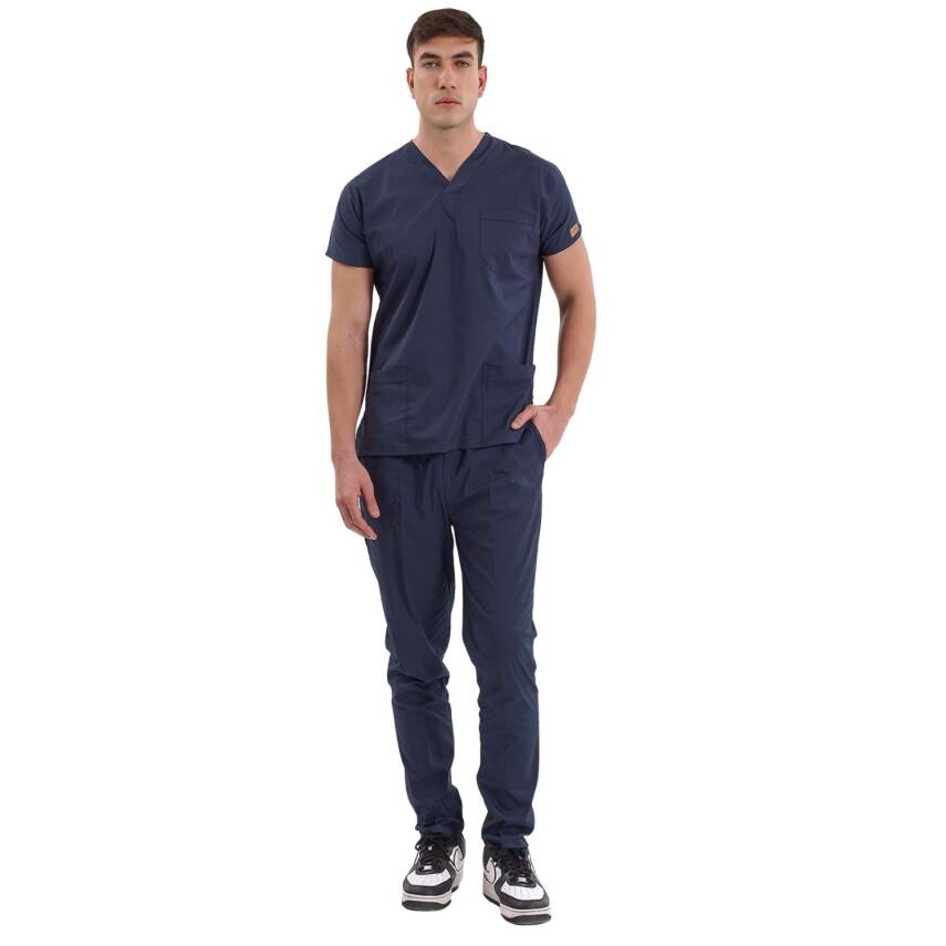 BRLSCRUBLE | Likralı Doktor Ve Hemşire Forması Unisex Cerrahi Takım - 31
