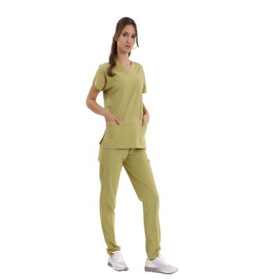 BRLSCRUBLE | Likralı Doktor Ve Hemşire Forması Unisex Cerrahi Takım - 36