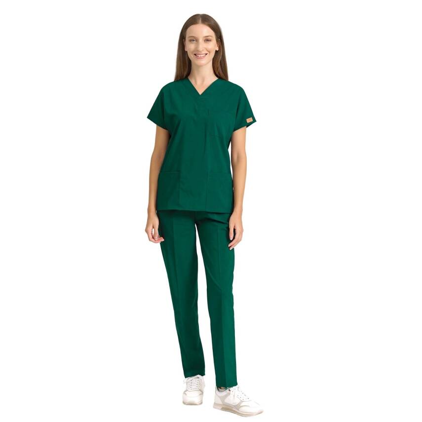 BRLSCRUBLE | Likralı Doktor Ve Hemşire Forması Unisex Cerrahi Takım - 40