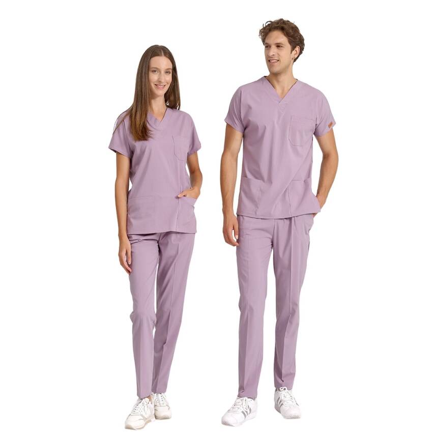 BRLSCRUBLE | Likralı Doktor Ve Hemşire Forması Unisex Cerrahi Takım - 44