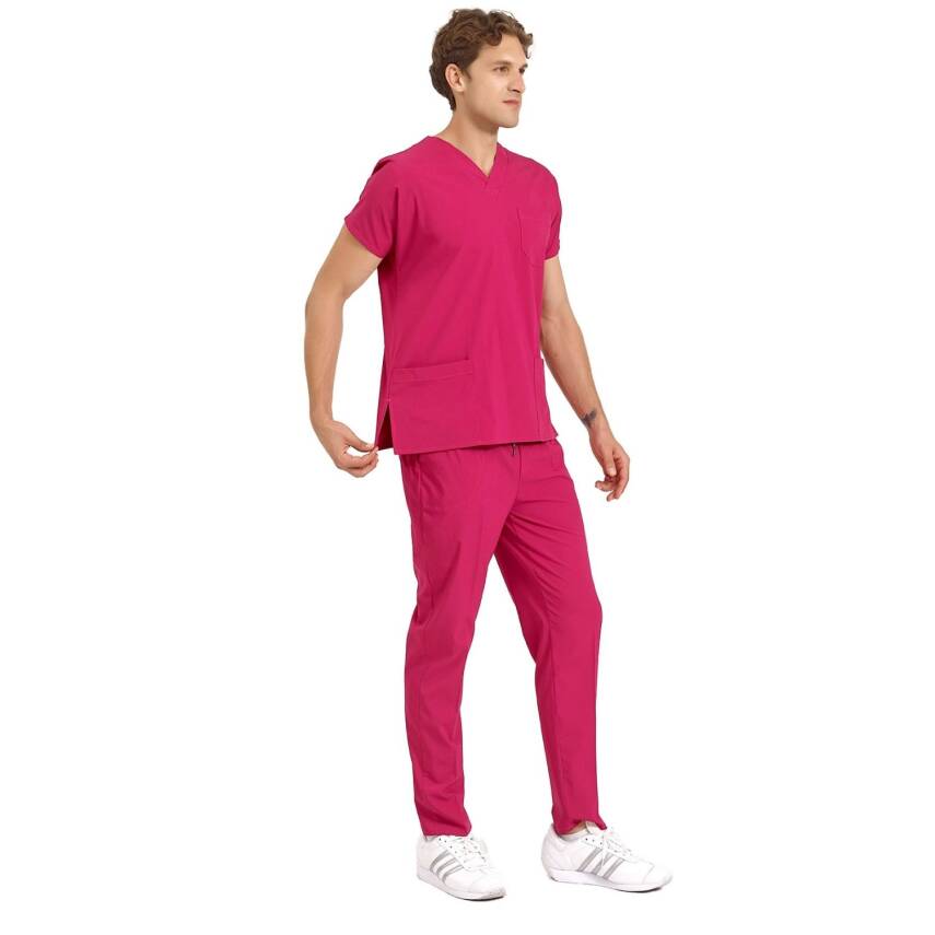 BRLSCRUBLE | Likralı Doktor Ve Hemşire Forması Unisex Cerrahi Takım - 46