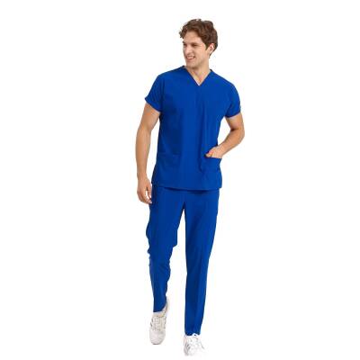 BRLSCRUBLE | Likralı Doktor Ve Hemşire Forması Unisex Cerrahi Takım - 58