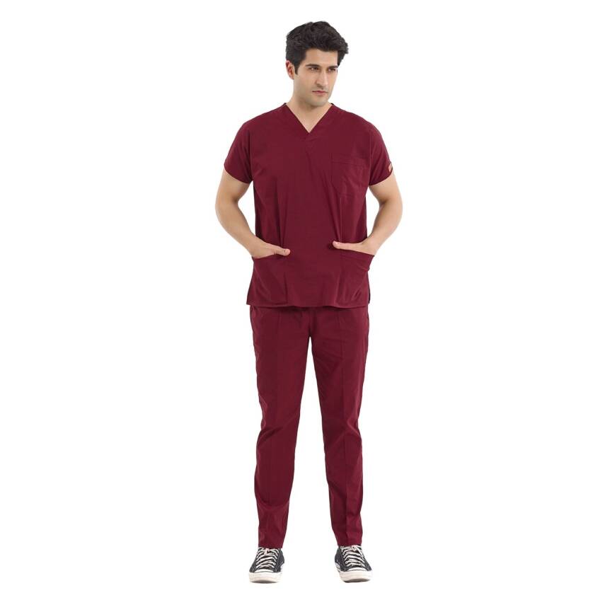 BRLSCRUBLE | Likralı Doktor Ve Hemşire Forması Unisex Cerrahi Takım - 62
