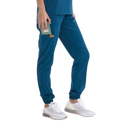 BRLMEDİZİP | TEK ALT Jogger Likralı Unisex Cerrahi Pantolon - 22