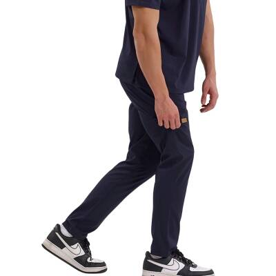 BRLSNAPSM | TEK ALT Kargo Cepli Klasik Likralı Unisex Cerrahi Pantolon - 6