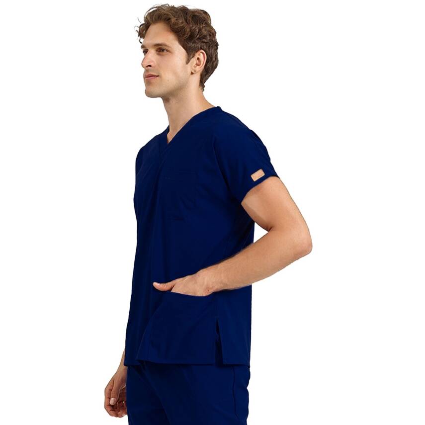 BRLSCRUBLE | TEK ÜST Likralı Unisex Cerrahi Forma - 4
