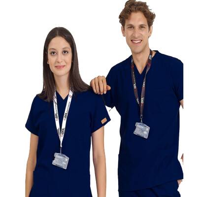 BRLSCRUBLE | TEK ÜST Likralı Unisex Cerrahi Forma - 5