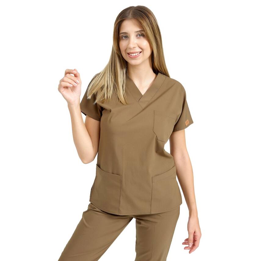BRLSCRUBLE | TEK ÜST Likralı Unisex Cerrahi Forma - 6