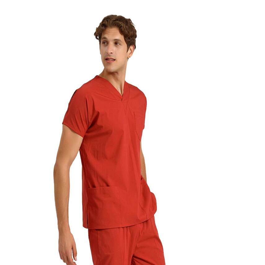BRLSCRUBLE | TEK ÜST Likralı Unisex Cerrahi Forma - 11