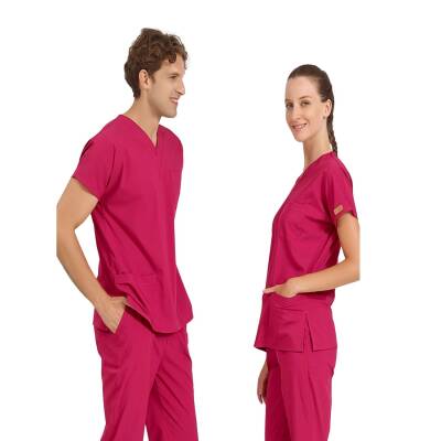BRLSCRUBLE | TEK ÜST Likralı Unisex Cerrahi Forma - 14