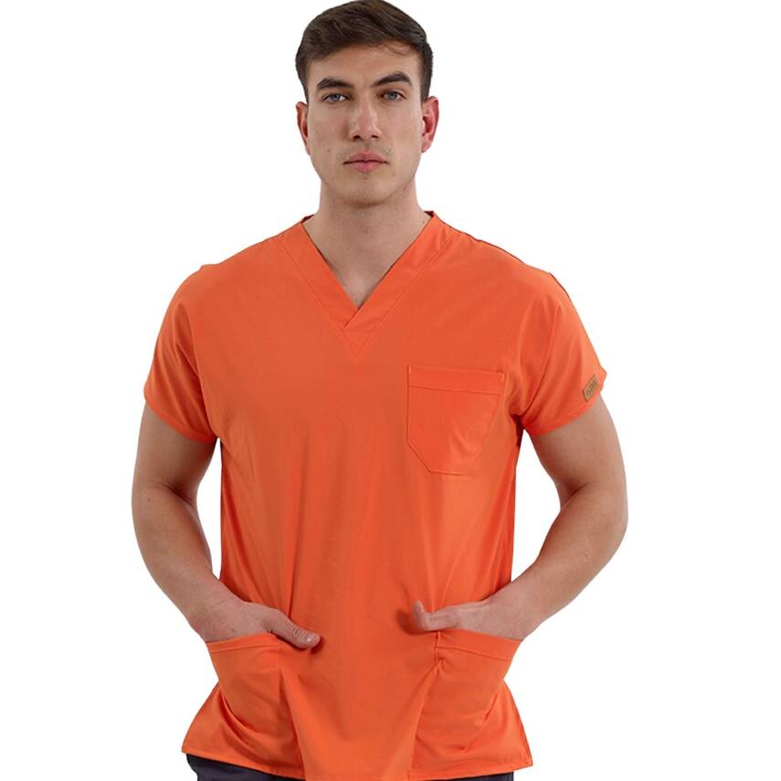 BRLSCRUBLE | TEK ÜST Likralı Unisex Cerrahi Forma - 15