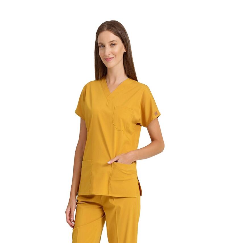 BRLSCRUBLE | TEK ÜST Likralı Unisex Cerrahi Forma - 20